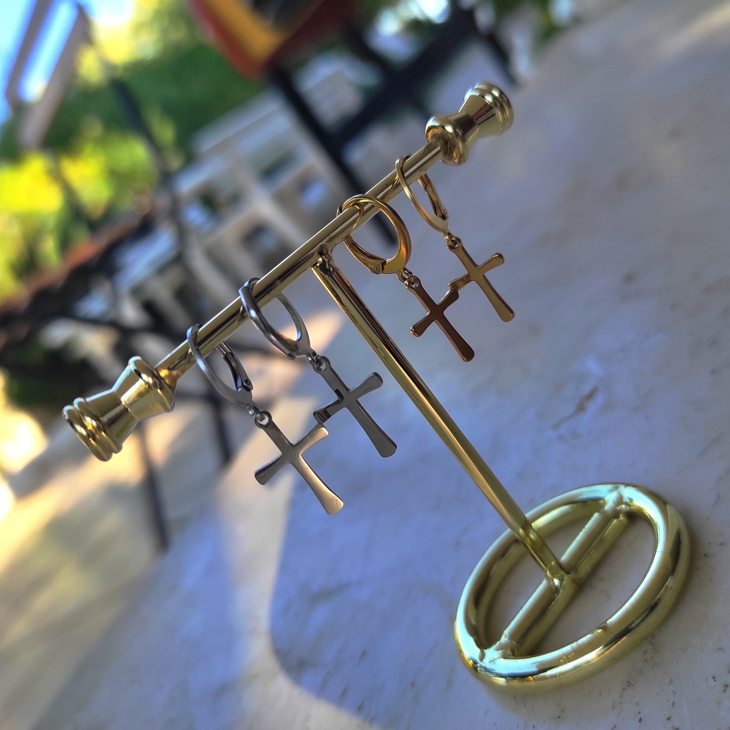 Orecchini Croce mini