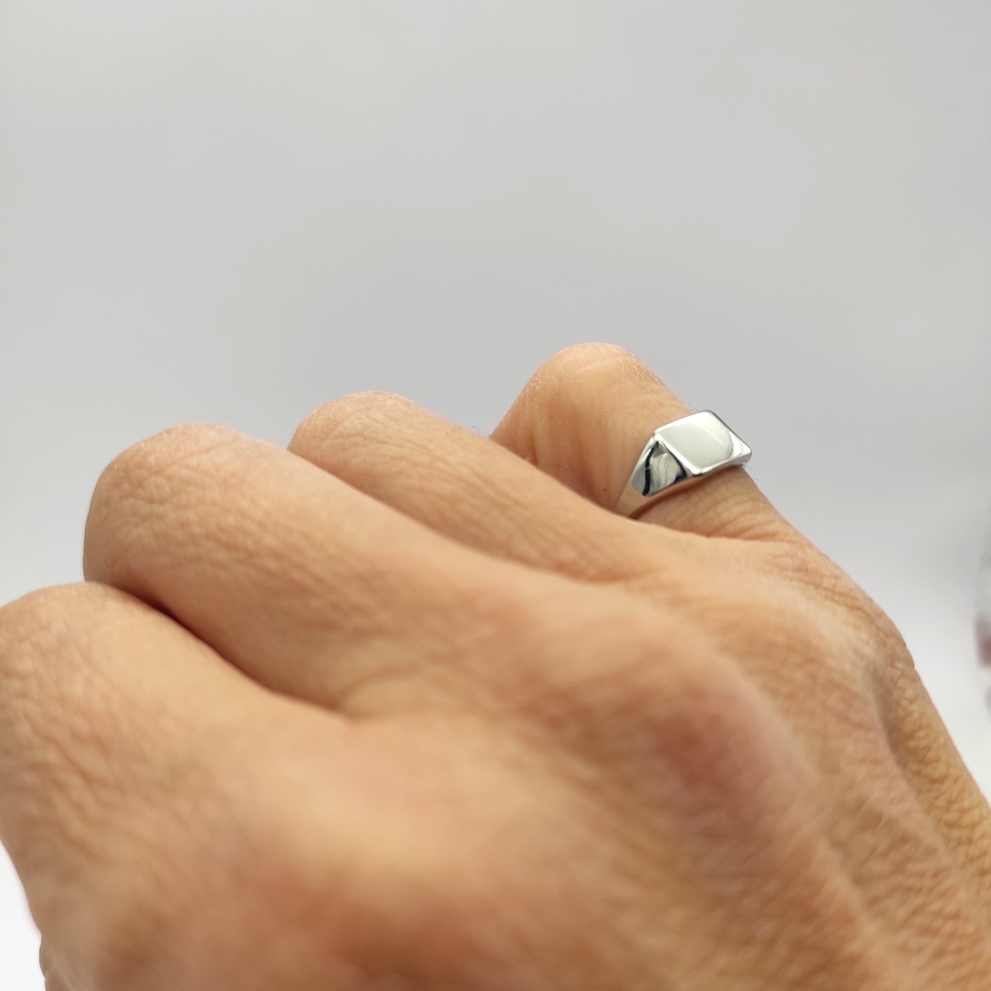Anello Chevalier rettangolo