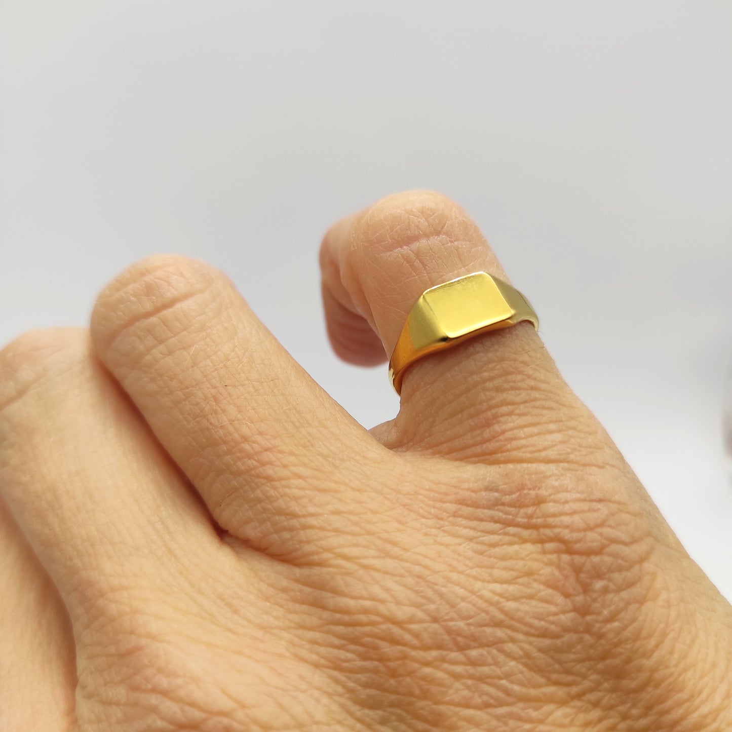 Anello Chevalier rettangolo