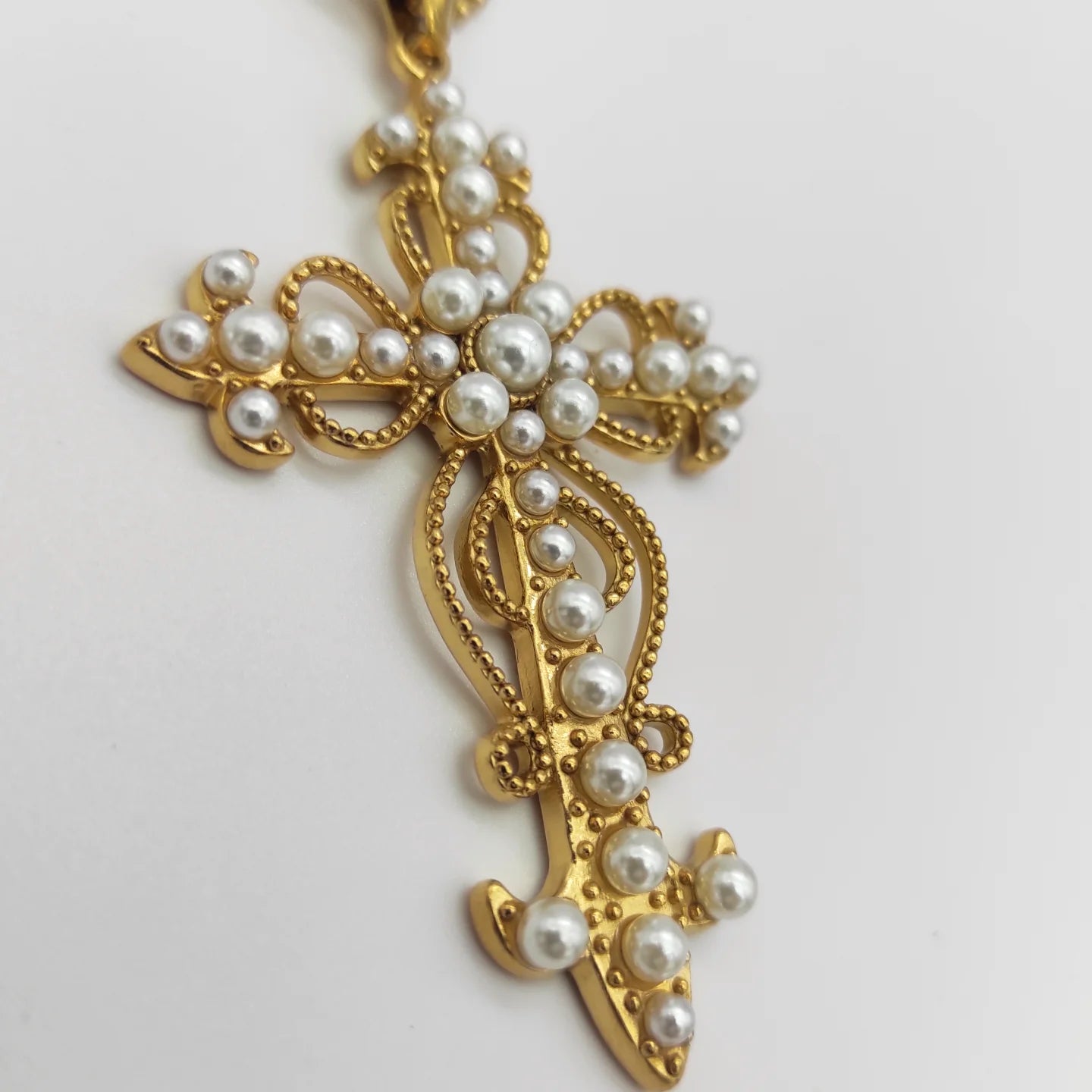 Collana Croix Baroque