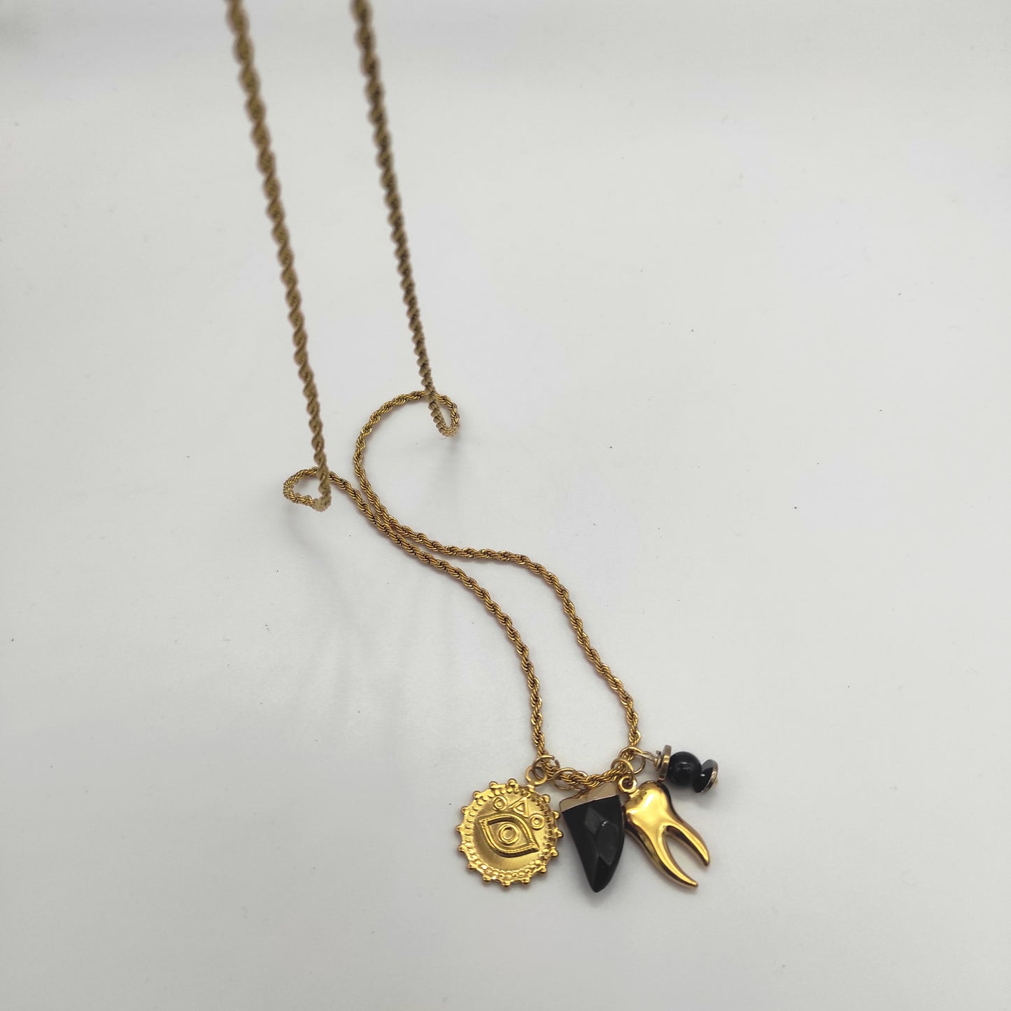 Collana Antisfiga Corno Nero