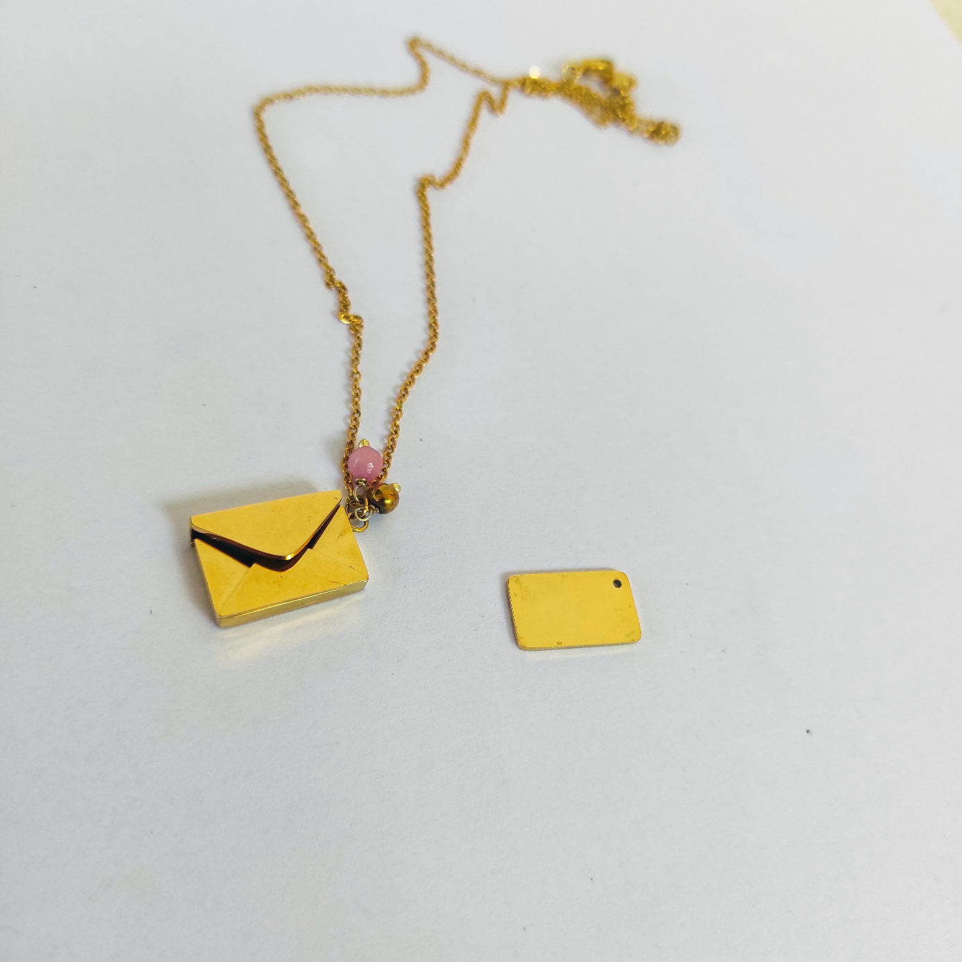 Collana lettera d'amore