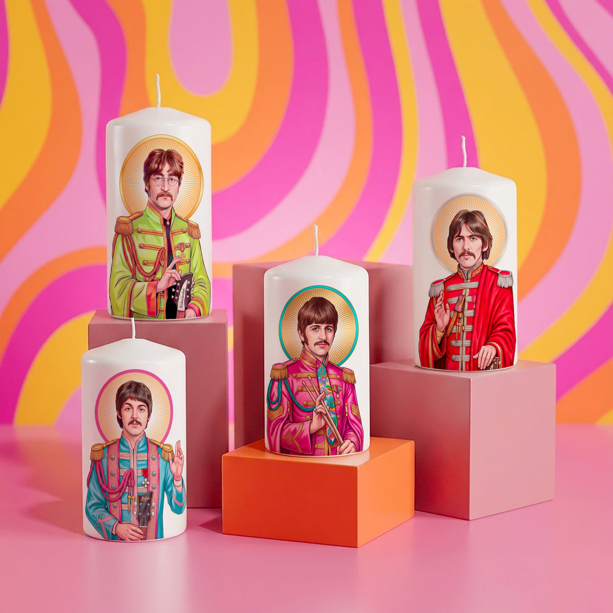 Candele Fab Four