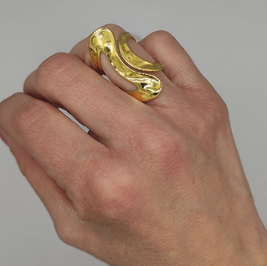 Anello doppia fascia Rêverie