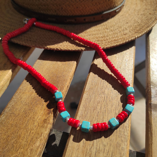 Collana Turquoise Burn
