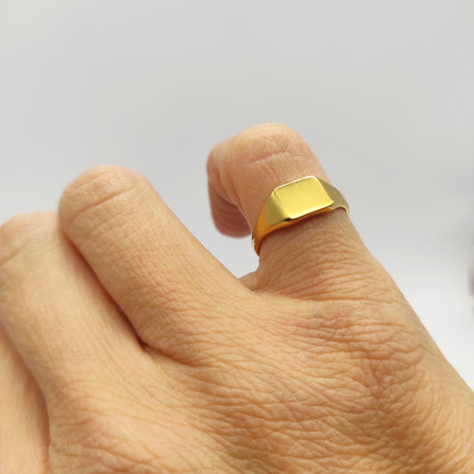 Anello Chevalier rettangolo