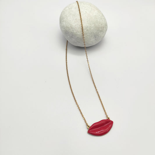 Collana Hanging Kiss