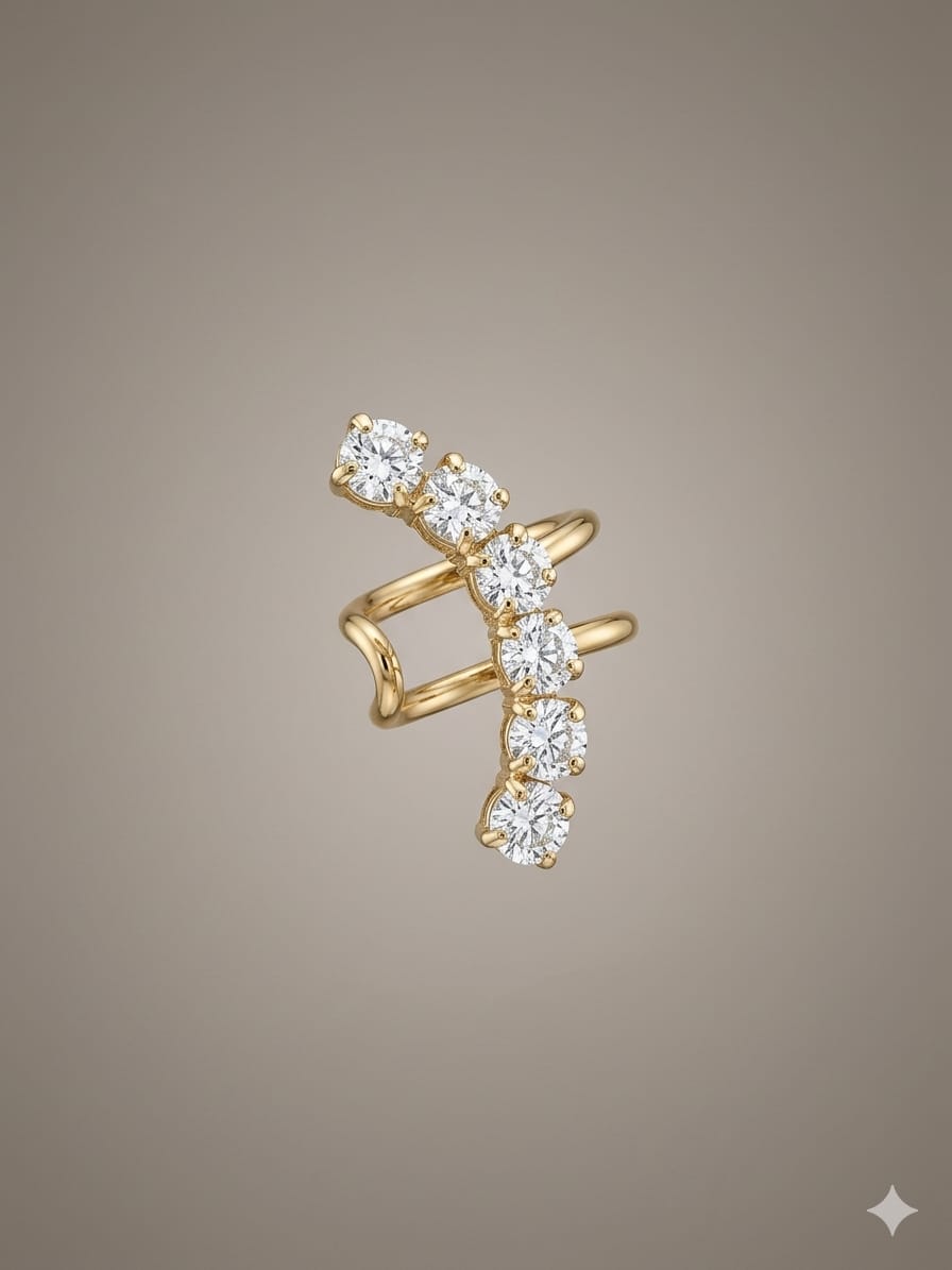 Glow Wawe Earcuff