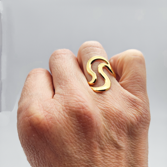 Anello Doppia Onda