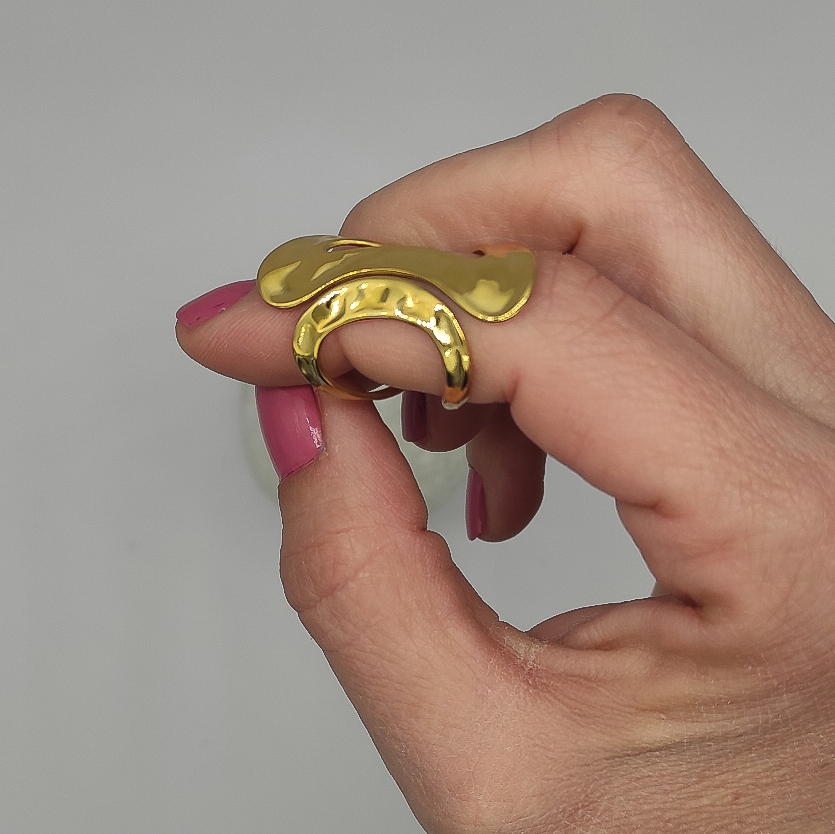 Anello doppia fascia Rêverie