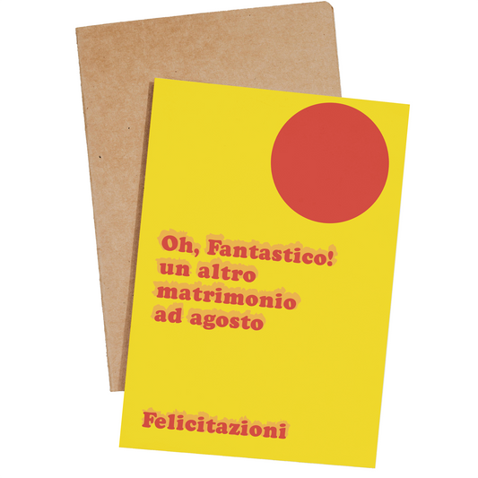 Matrimonio ad Agosto